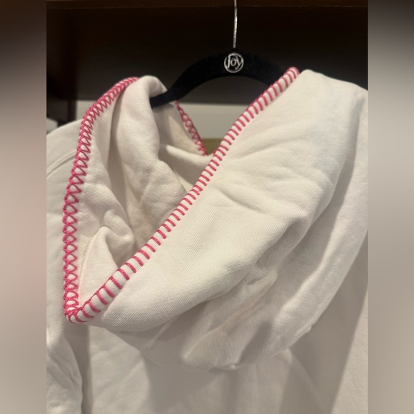 Madhappy Cooper Fleece Hoodie White/Pink - Picture 5 of 8